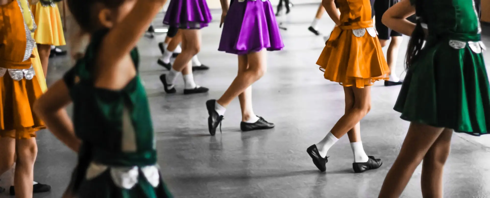 Children dancing at the school holiday event
