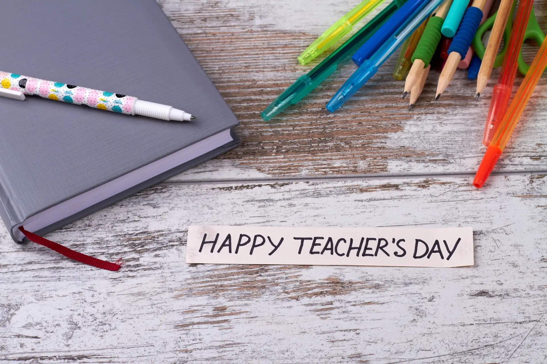 Happy teacher's day.